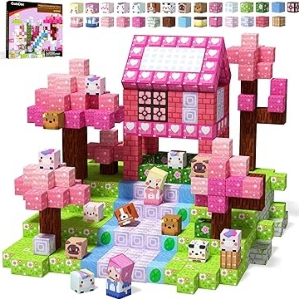 Magnetic Building Block Set for Kids 100pc Set
